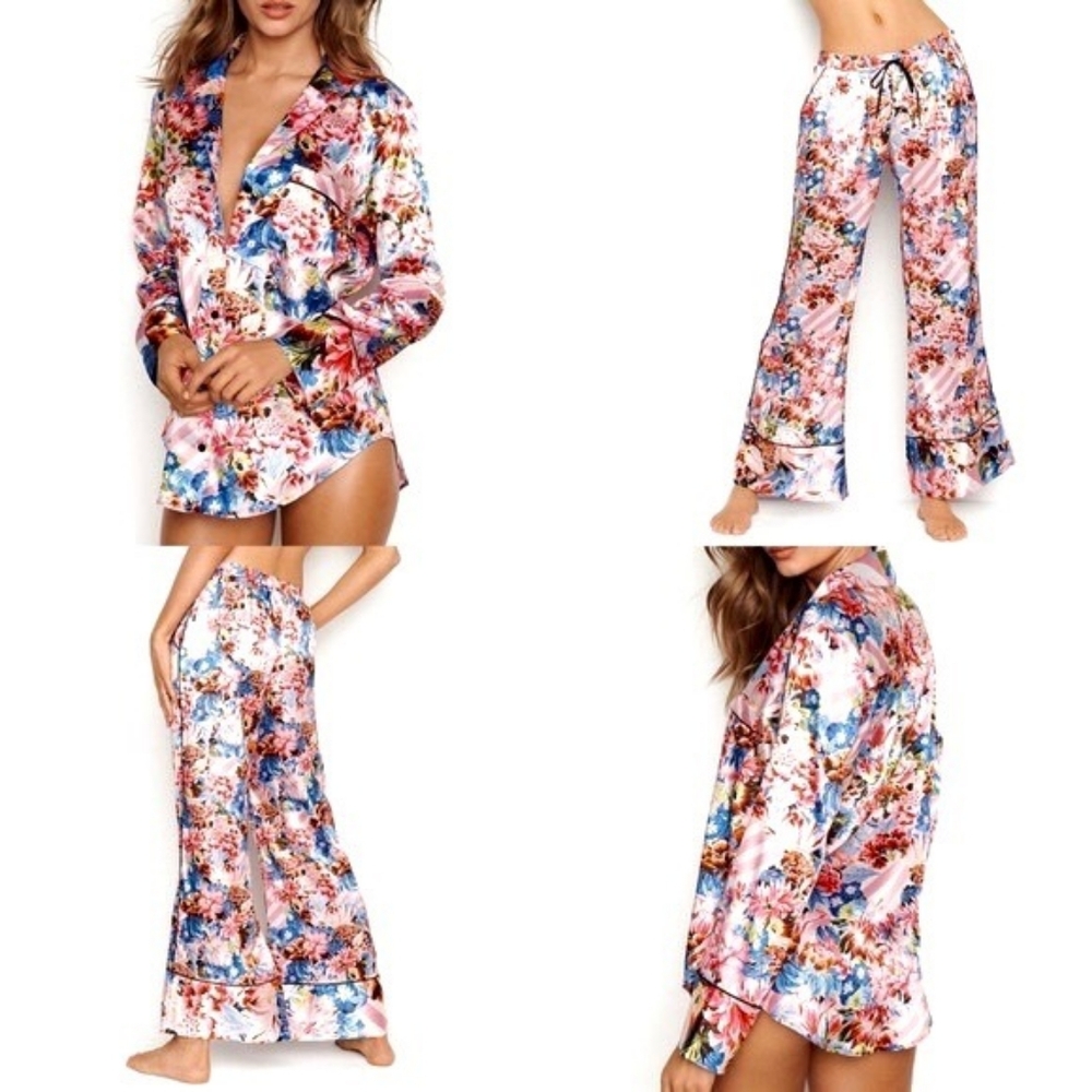 Victoria's Secret x Mary Katrantzou Floral Loungewear
